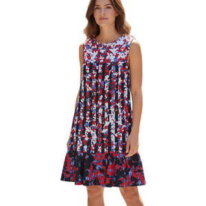 PETER PILOTTO for Target Women XL Shift Dress Sleeveless Red Black White Bust 40